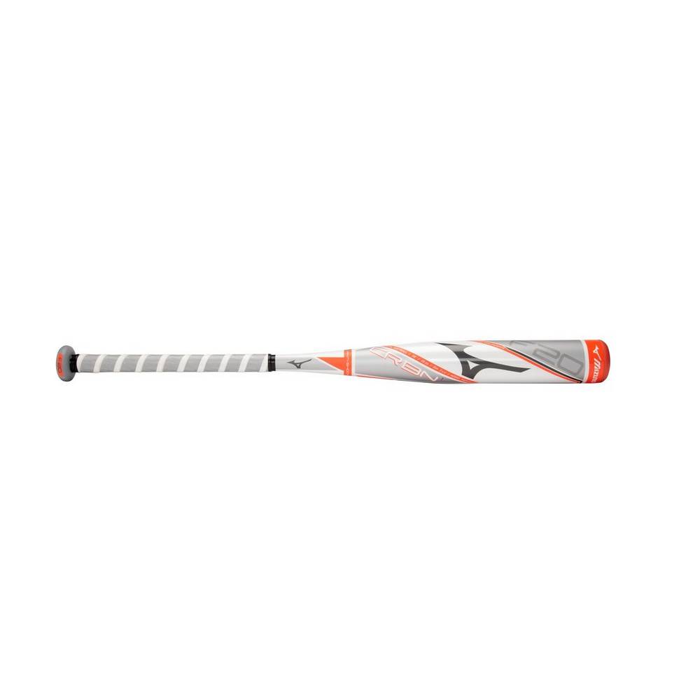 Mizuno Women's F20-CRBN1 - Fastpitch Softball Bat (-13) White/Coral (340532-NAK)